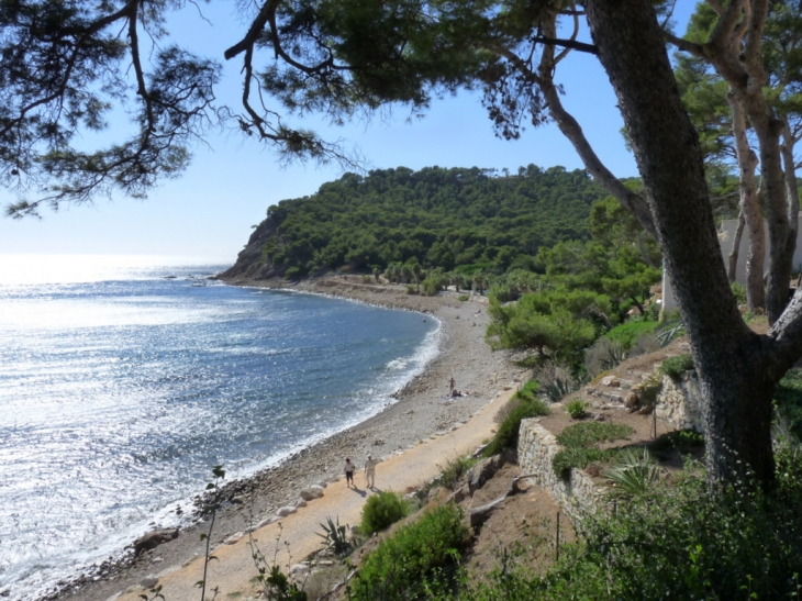 La plage de la Coudoulière - Saint-Mandrier-sur-Mer