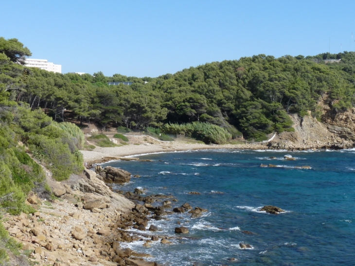 La plage de Cavalas - Saint-Mandrier-sur-Mer