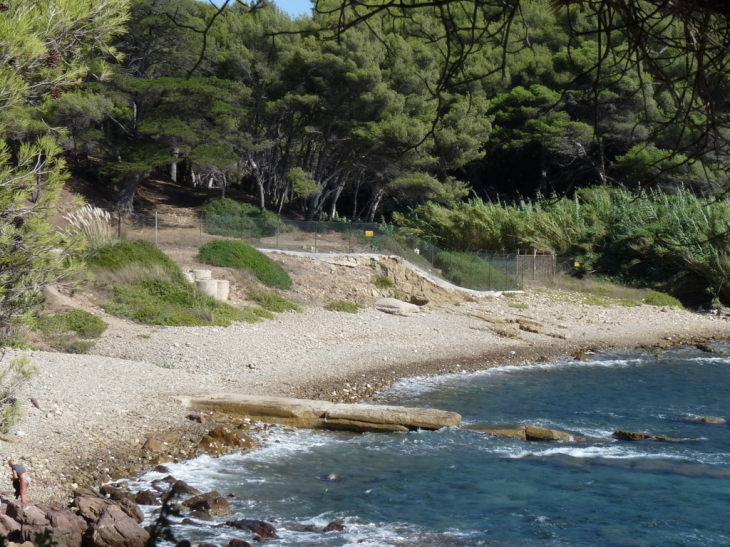 La plage de Cavalas - Saint-Mandrier-sur-Mer