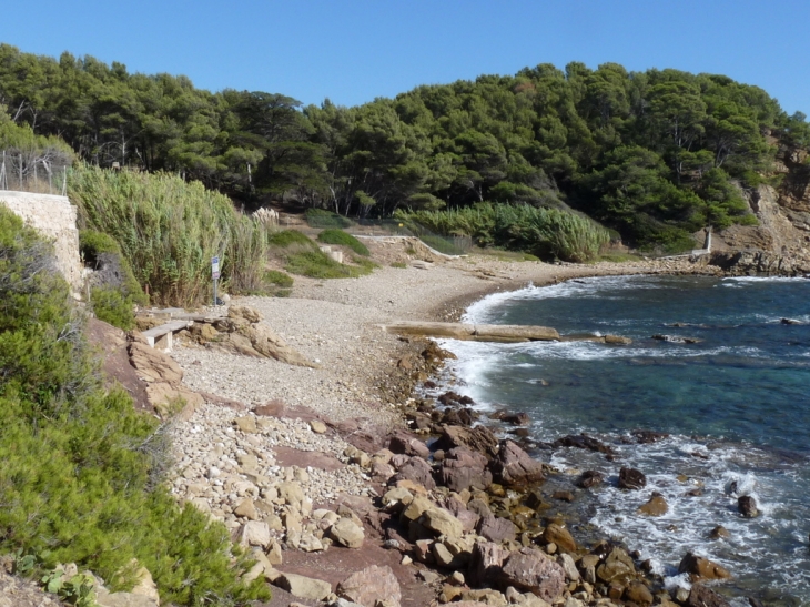 La plage de Cavalas - Saint-Mandrier-sur-Mer