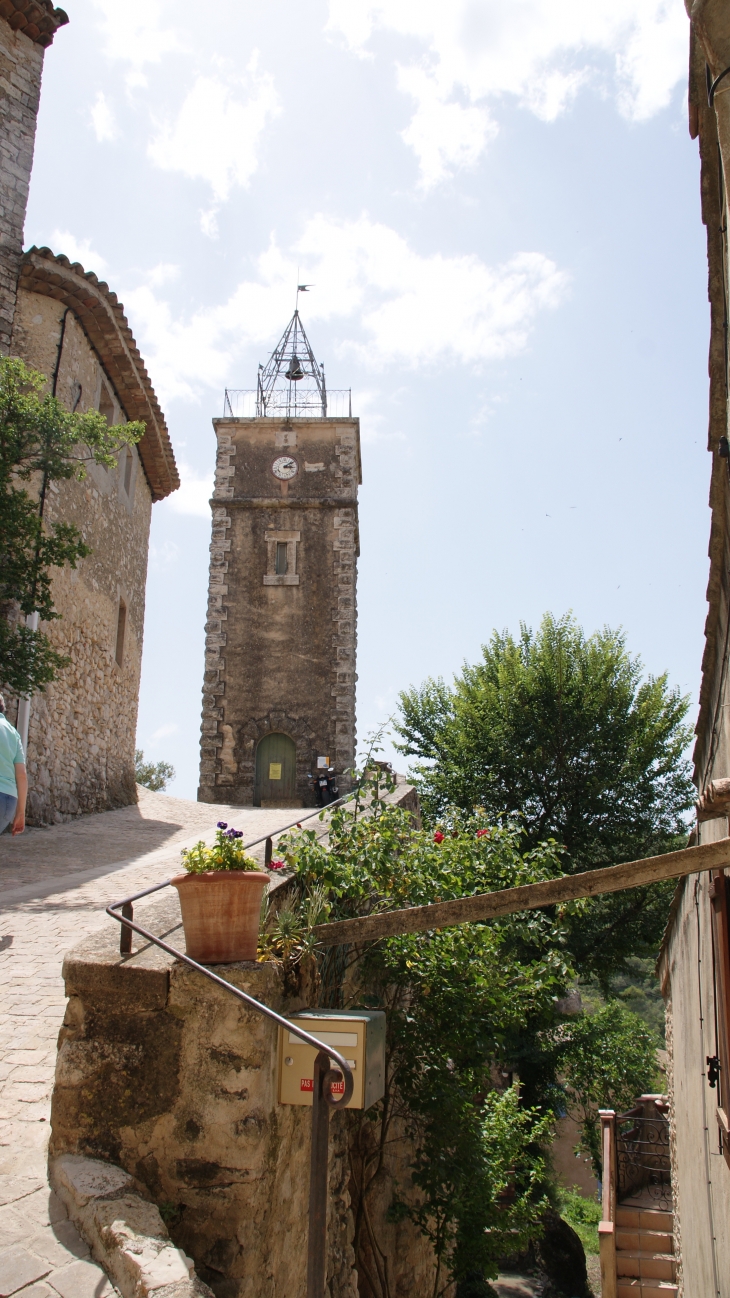 La Tour de l'Horloge  1830 - Saint-Martin-de-Pallières