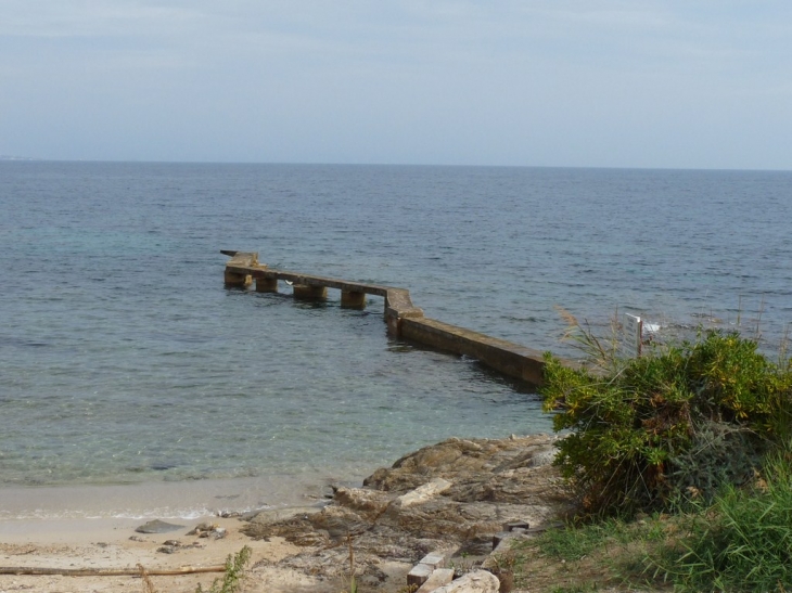 Sur le sentier du littoral, de la plage des salins à la plage de l'estagnet - Saint-Tropez