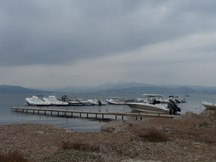 La plage de l'estagnet - Saint-Tropez