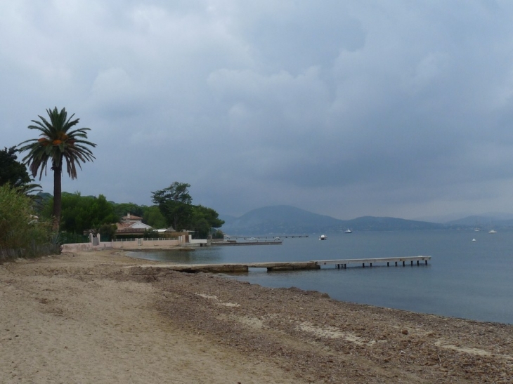 La plage de l'estagnet - Saint-Tropez