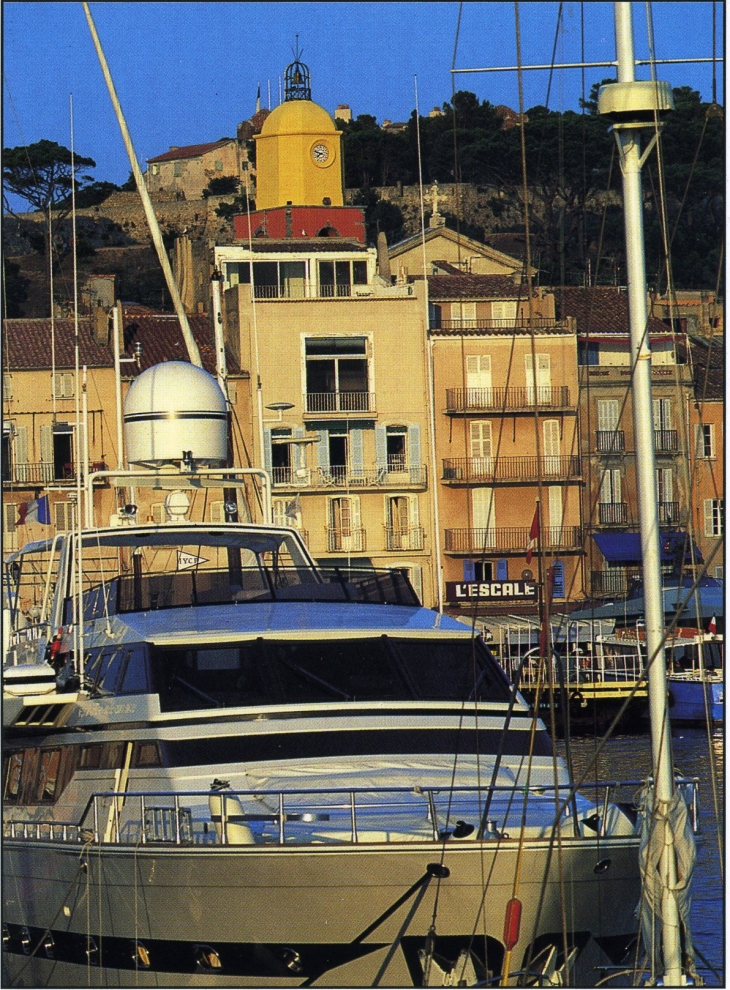 Le port (carte postale de 2000) - Saint-Tropez