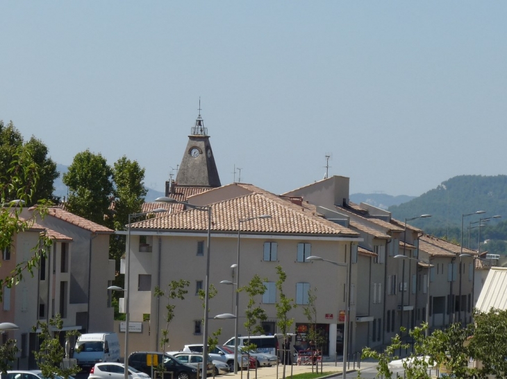 Vue du boulevard des tomètes - Saint-Zacharie