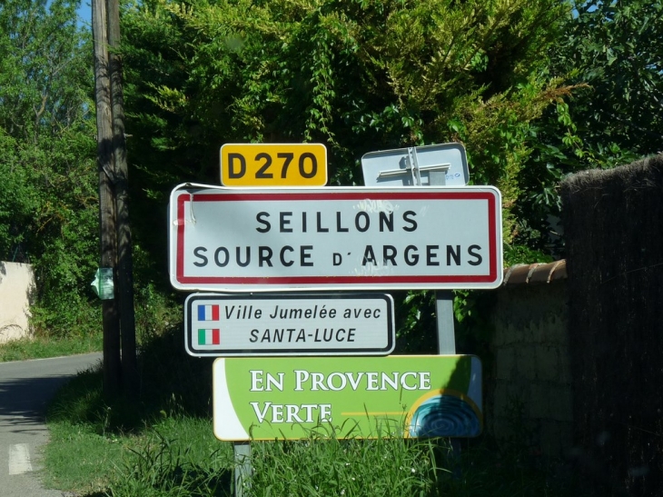 La commune - Seillons-Source-d'Argens