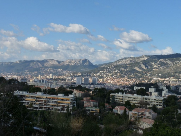 Vue sur la ville - Toulon