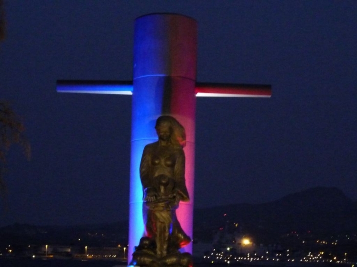 Le Memorial des sous mariniers de nuit - Toulon