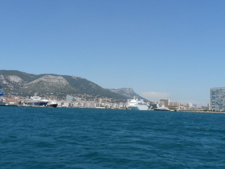 Vue de la rade - Toulon