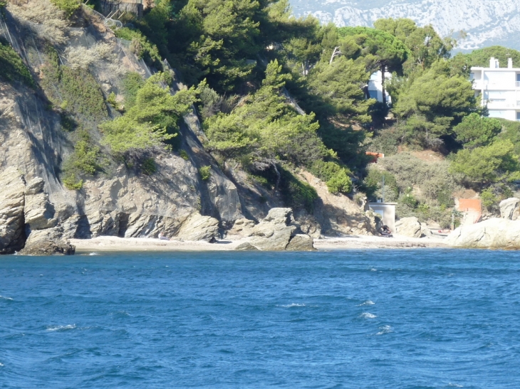 La plage de la Mitre - Toulon