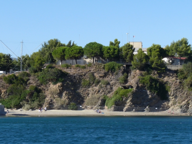 La plage de la Mitre - Toulon