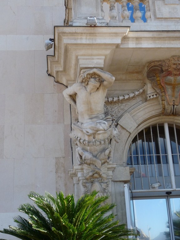 Mairie annexe, Les Atlantes de Pierre Puget , 1656-1658 - Toulon