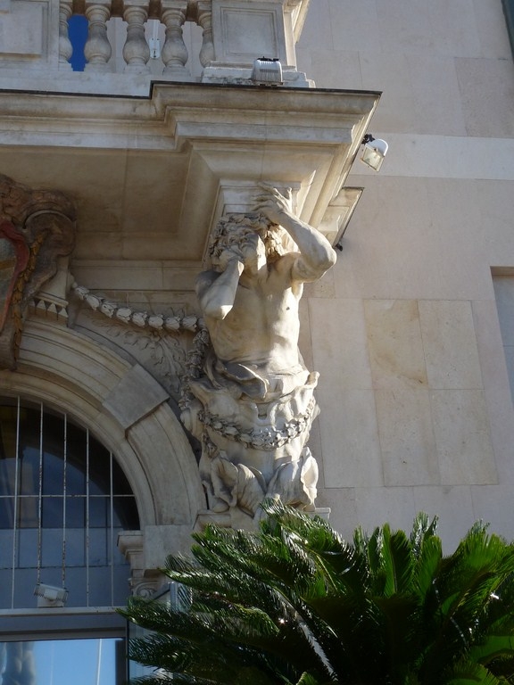 Mairie annexe, Les Atlantes de Pierre Puget , 1656-1658 - Toulon