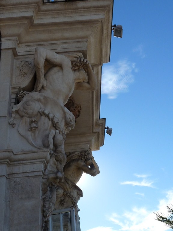 Mairie annexe, Les Atlantes de Pierre Puget , 1656-1658 - Toulon