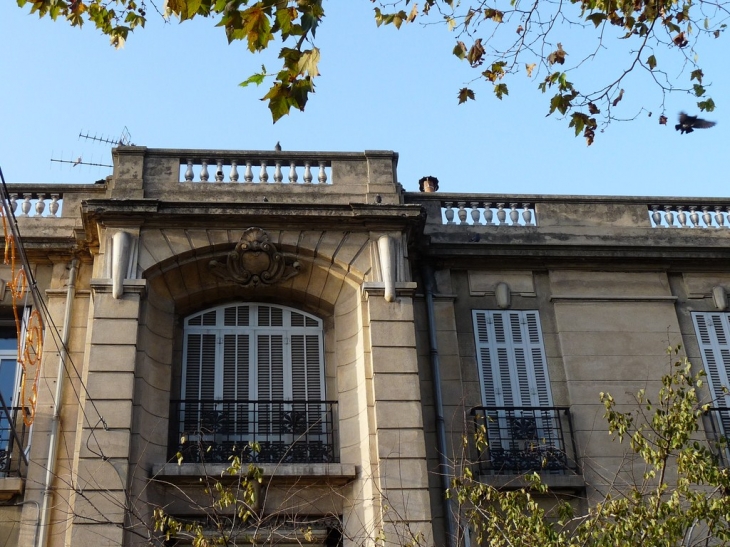 Sur l'avenue François Cuzin - Toulon