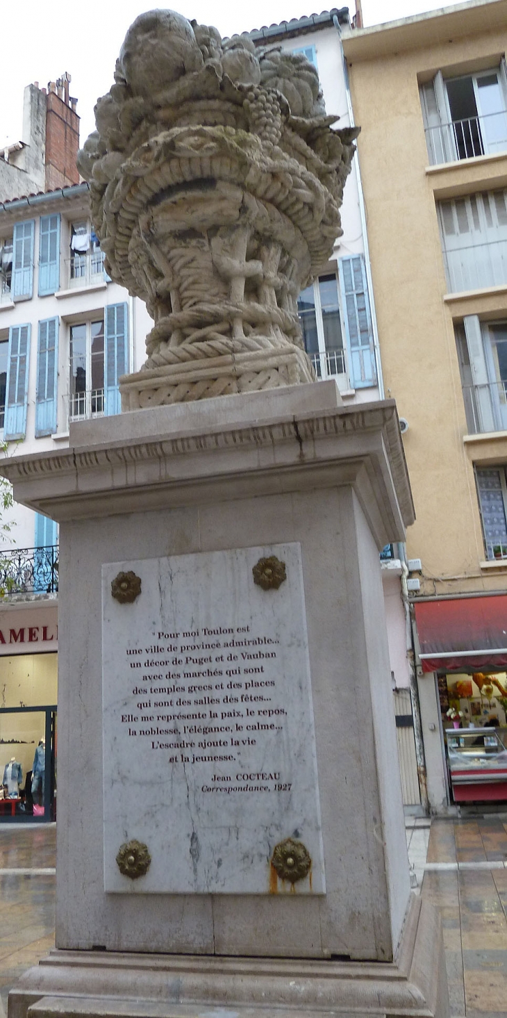 La fontaine du panier - Toulon