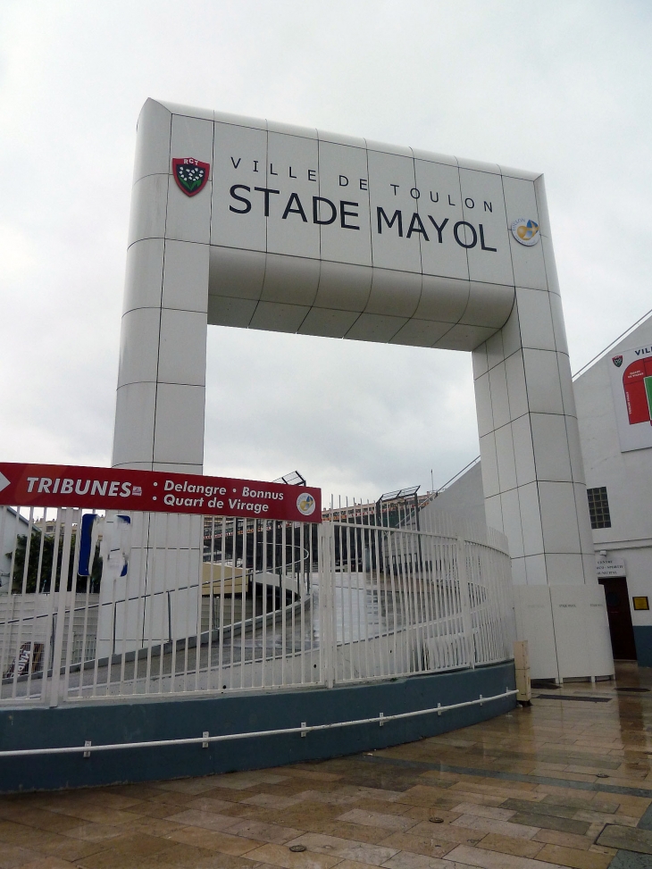 L'entrée du stade - Toulon