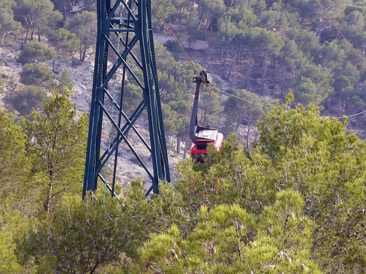 Le téléphérique du Mont Faron - Toulon