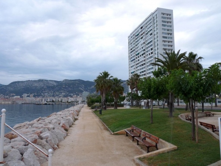 Le jardin et promenade Amiral Orosco - Toulon