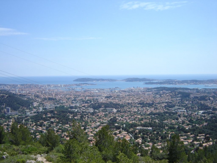 Vue du Faron - Toulon