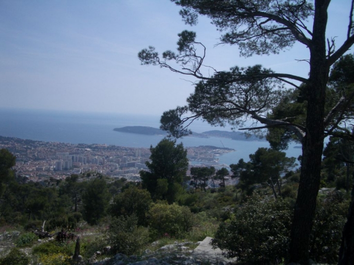 Vue du Faron - Toulon