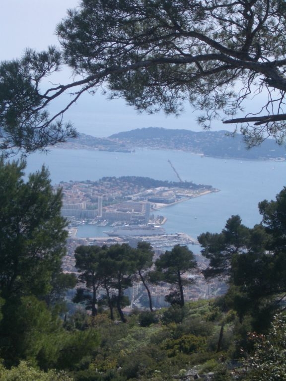 Vue du Faron - Toulon