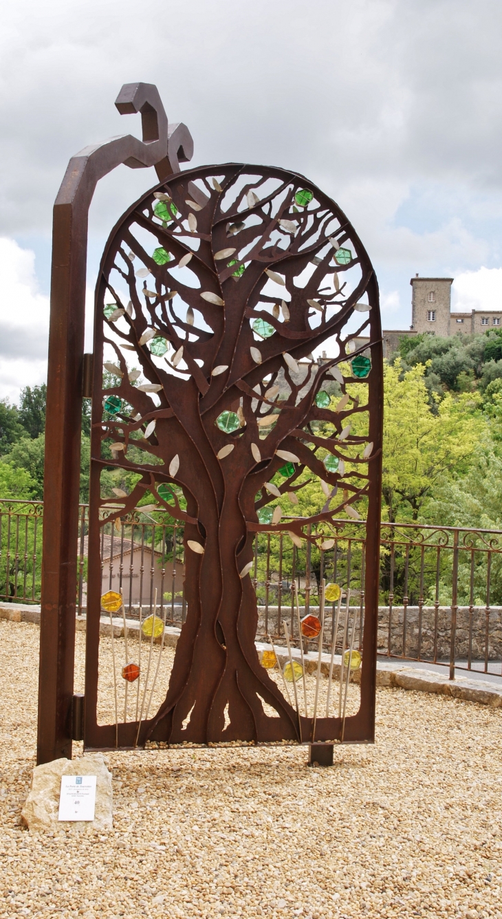 Sculpture en fer forgé - Tourrettes