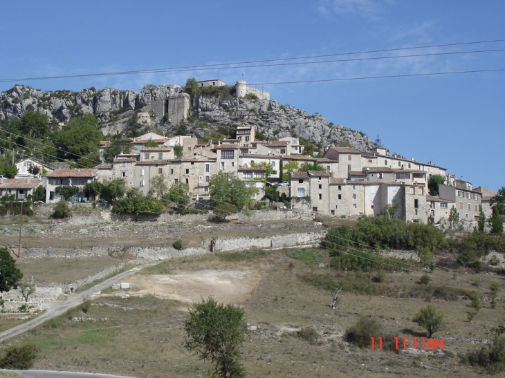 Vue de Trigance