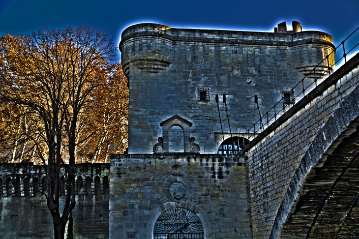 Photo HDR du Pont Saint Bénézet - Avignon