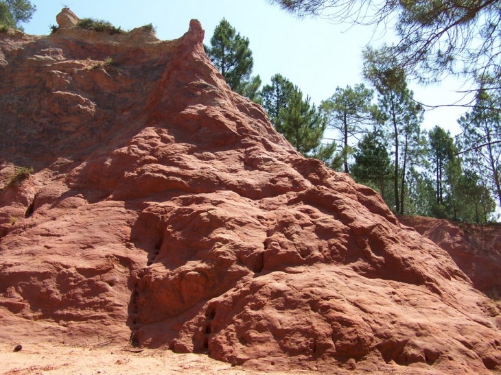 Carrière d'ocre - Bédoin