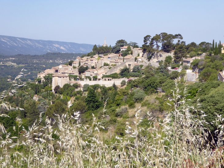 Vue sur le village - Bonnieux