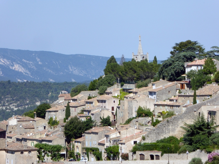 Vue sur le village - Bonnieux