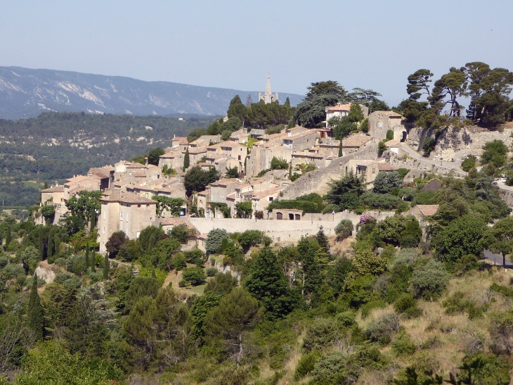 Vue sur le village - Bonnieux