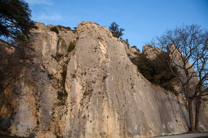 Site d'escalade vue 1 - Cavaillon