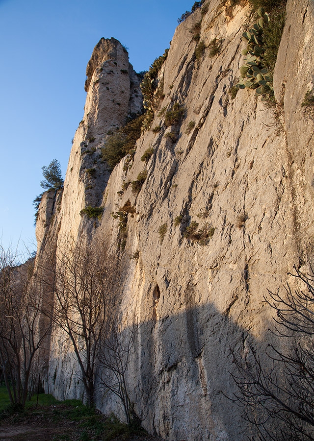 Site d'escalade vue 2 - Cavaillon