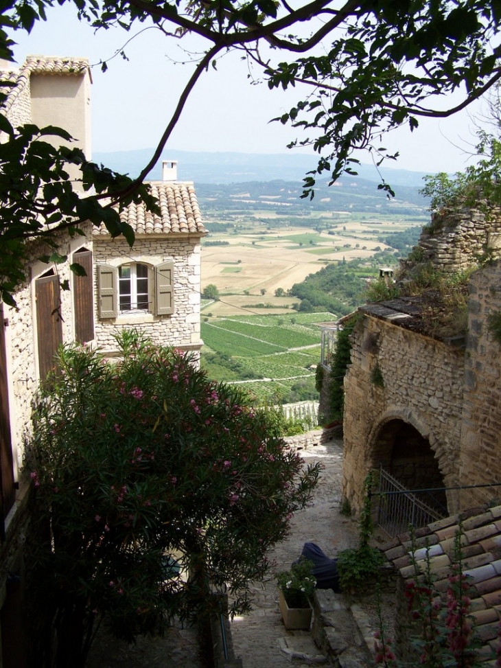 Panorama sur le LUBERON - Gordes