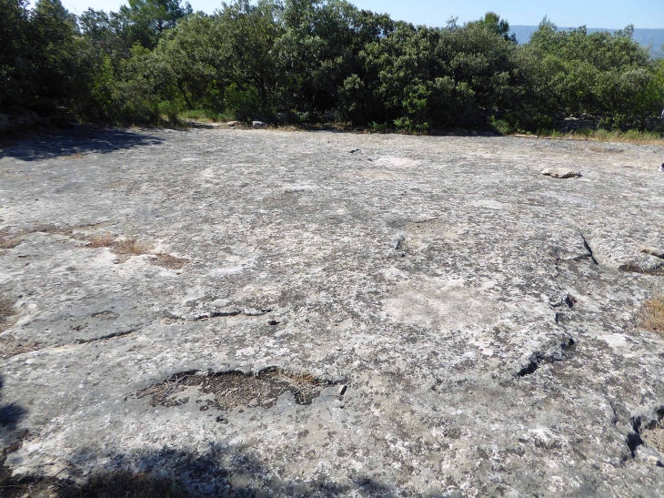 Plateau calcaire - Gordes