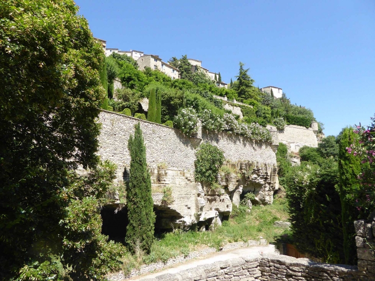 Le bas du village - Gordes