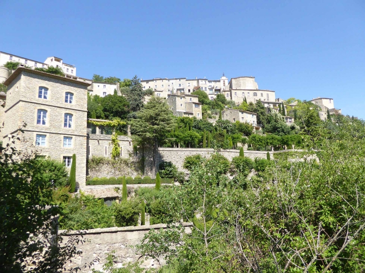 Vue sur le village - Gordes