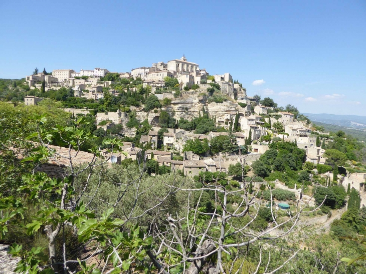 Vue sur le village - Gordes