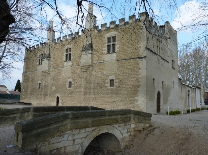 Château de Fargues du XIVè siècle - Centre culturel de la commune - Le Pontet