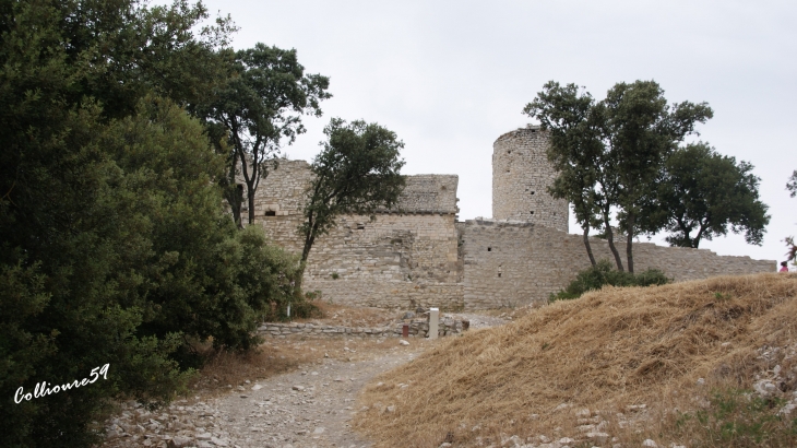 Monastére fortifié de Thouzon commune de Le Thor