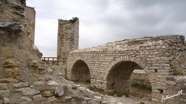 Monastére fortifié de Thouzon commune de Le Thor