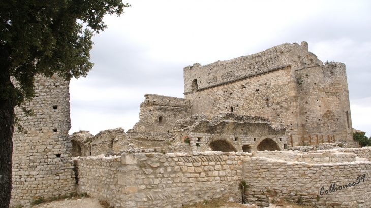 Monastére fortifié de Thouzon commune de Le Thor