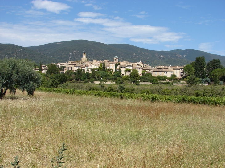 Vue générale - Lourmarin