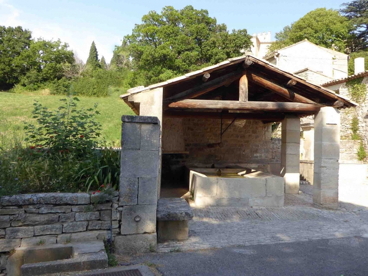 Le lavoir - Murs