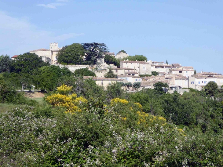 Vue sur le village - Murs