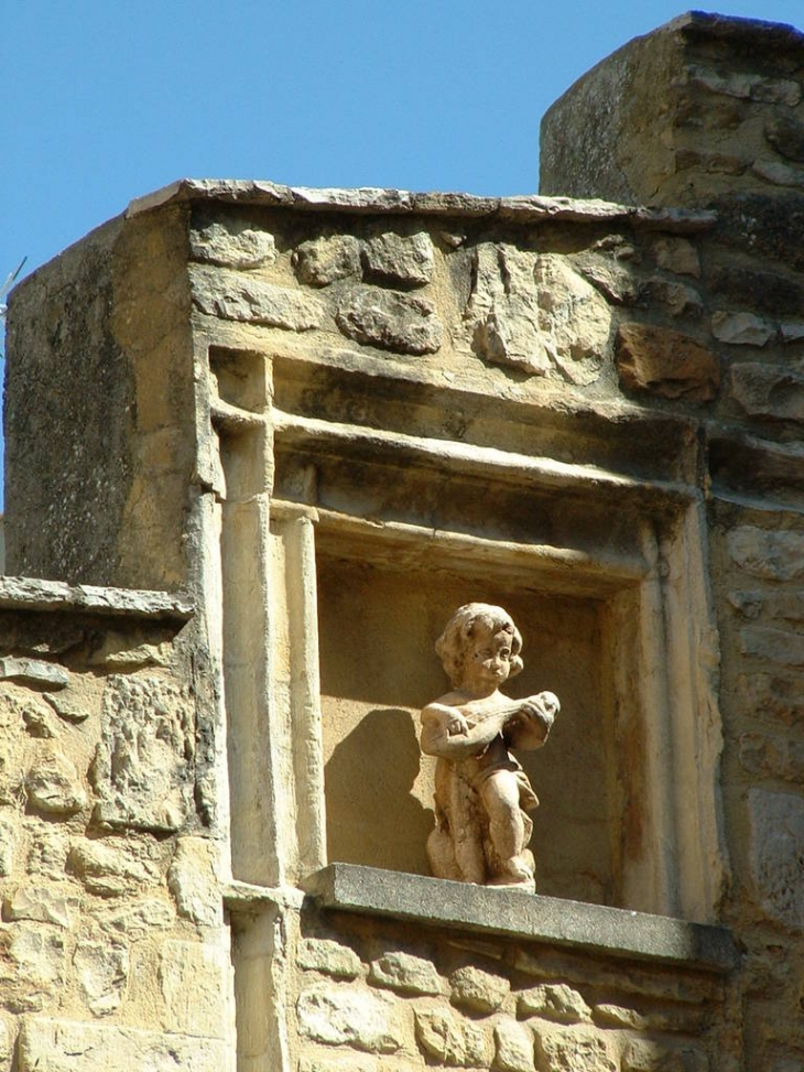 Détail de façade - Orange