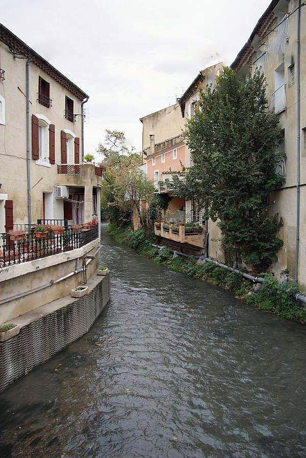 Les bords du Meyne - Orange